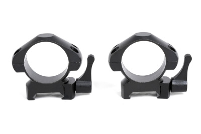 Кольца ARKON 30 мм быстросъемные на weaver, стальные, средние