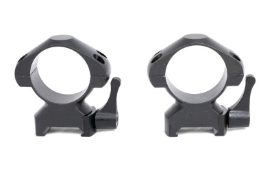 Кольца ARKON 30 мм быстросъемные на weaver, стальные, высокие