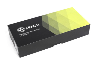 Кольца ARKON 34 мм быстросъемные на weaver, низкие