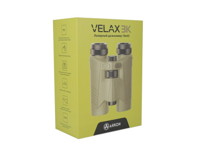Лазерный дальномер ARKON Velax 4K 10x42