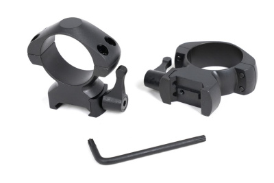 Кольца ARKON 30 мм быстросъемные на weaver, стальные, высокие