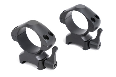 Кольца ARKON 30 мм быстросъемные на weaver, стальные, высокие