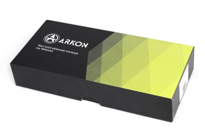 Кольца ARKON 34 мм быстросъемные на weaver, средние