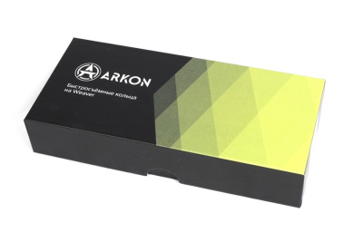Кольца ARKON 30 мм быстросъемные на weaver, средние