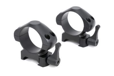 Кольца ARKON 30 мм быстросъемные на weaver, стальные, средние