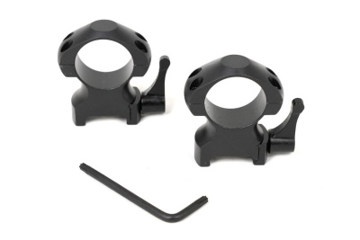 Кольца ARKON 25,4 мм быстросъемные на weaver, стальные, средние