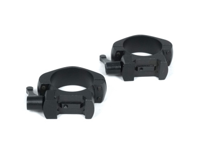 Кольца ARKON 30 мм быстросъемные на weaver, стальные, низкие